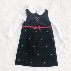 4/$15 Just Friends Dress And Tee Size 4T